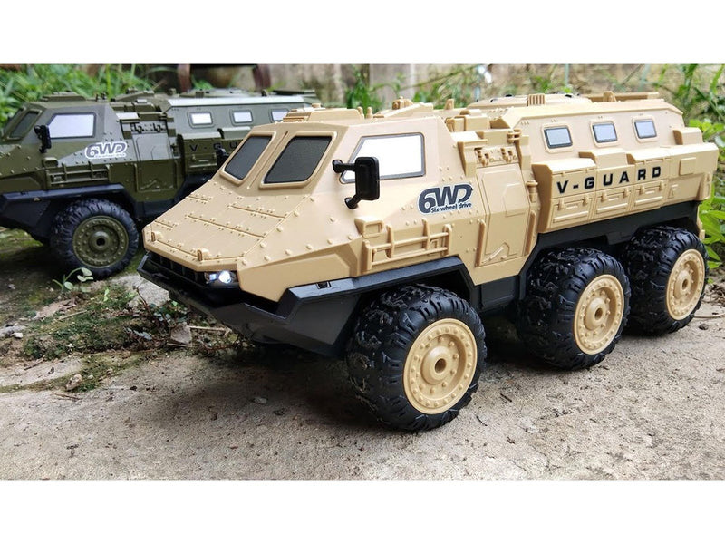 Amewi V-Guard Armored Vehicle 6WD 1:16 RTR Sand-Coloured
