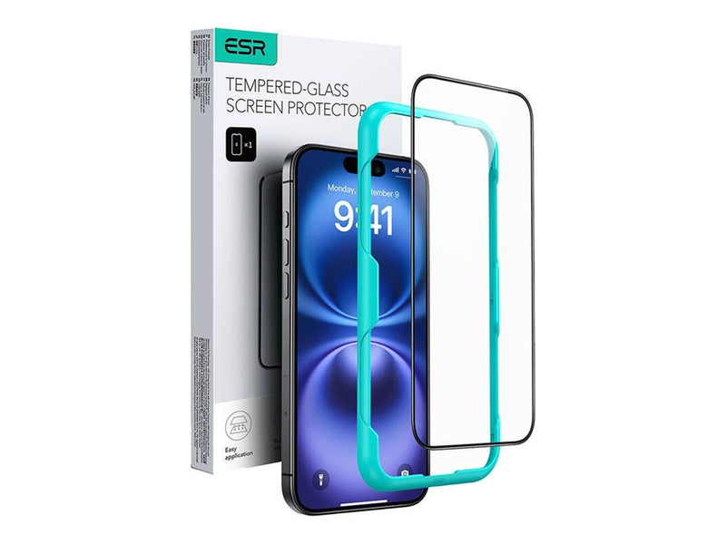ESR tempered glass for iPhone 16