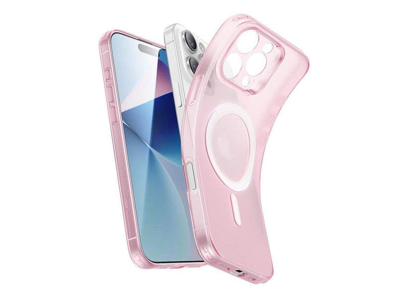 ESR Zero Clear Case (HaloLock) for iPhone 16 Pro (pink)