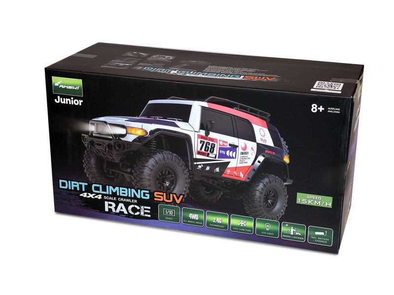 Amewi Dirt Climbing SUV Race Crawler 4WD 1:10 RTR White/Red