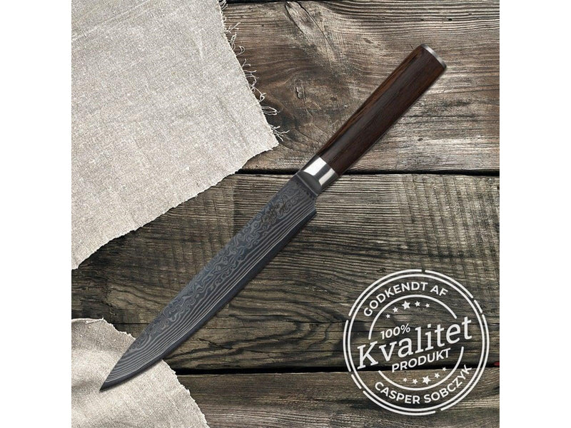 Sobczyk Damascus paring knife