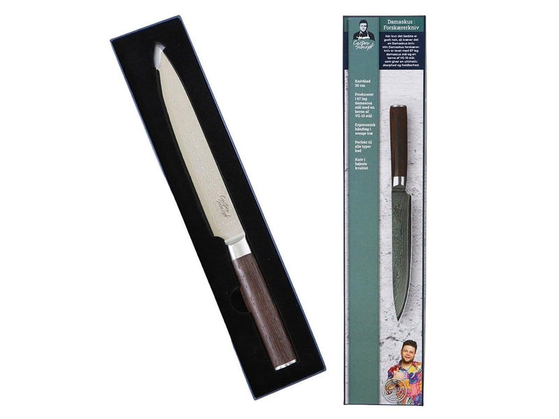 Sobczyk Damascus paring knife