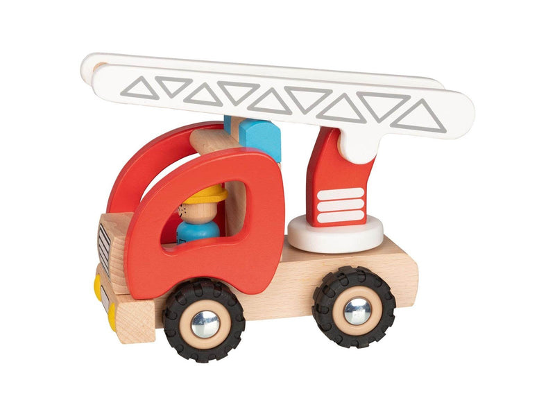 Goki Wooden Fire Department Ladder Truck