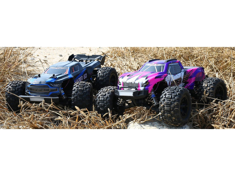 Amewi Hyper GO Monster Truck Brushed 4WD with GPS 1:16 RTR Blue