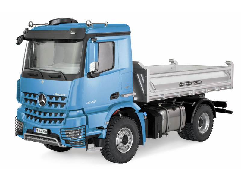Amewi Mercedes-Benz Arocs Hydraulic Dumper Lorry Basic 4x2 1:14 RTR Blue