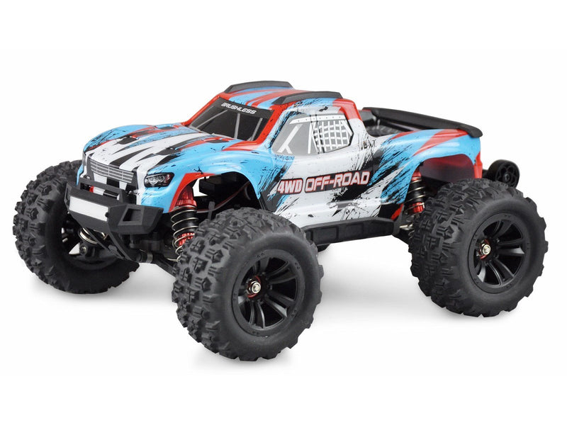 Amewi Hyper Go Monster Truck Brushless 4WD 1:16 RTR Blue/White