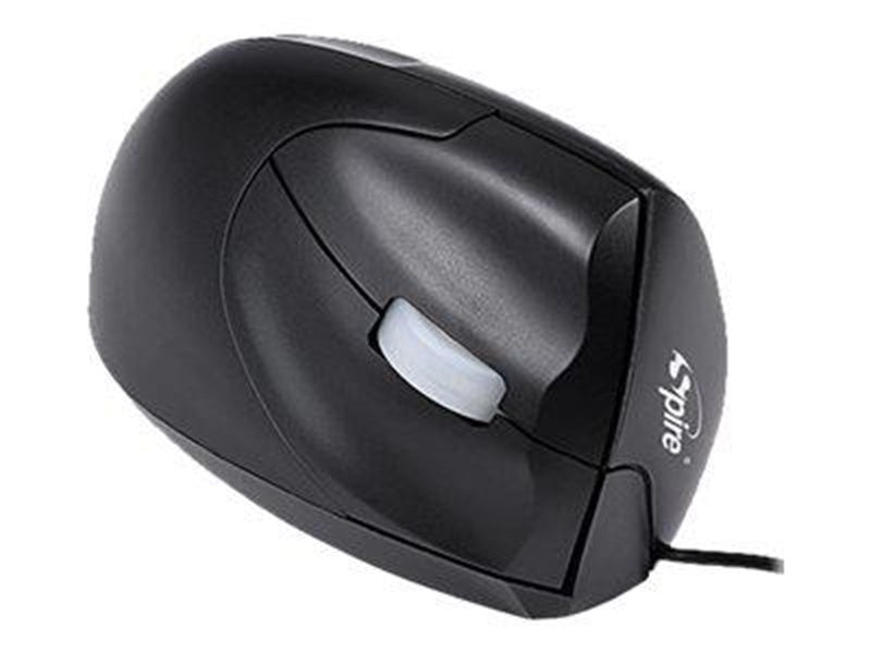 Spire Archer II - vertical mouse - USB - black - Vertical mouse (Schwarz)
