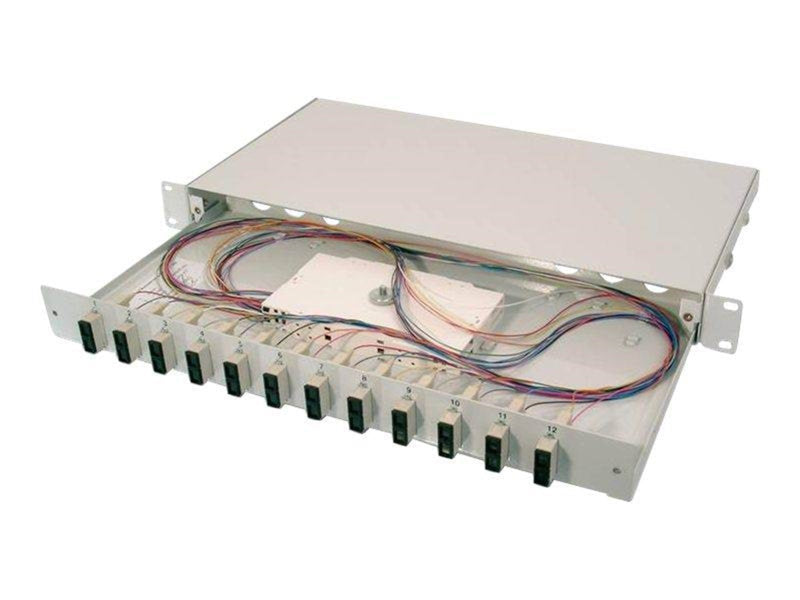 DIGITUS Professional DN-96320/9 - fibre-optic splice box - 1U - 19"