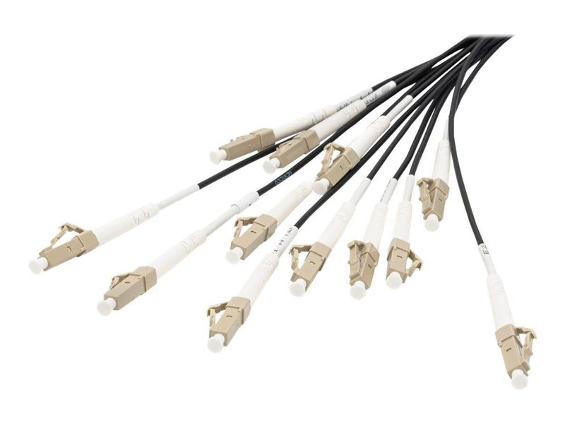 DIGITUS breakout cable - 30 m - black - Schwarz - 30 meter