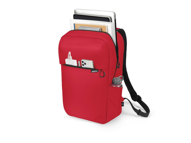 Dicota Commuter Rucksack für Laptop 16" | Rot
