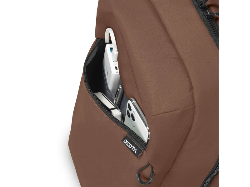 Dicota Commuter Rucksack für Laptop 16" | Braun