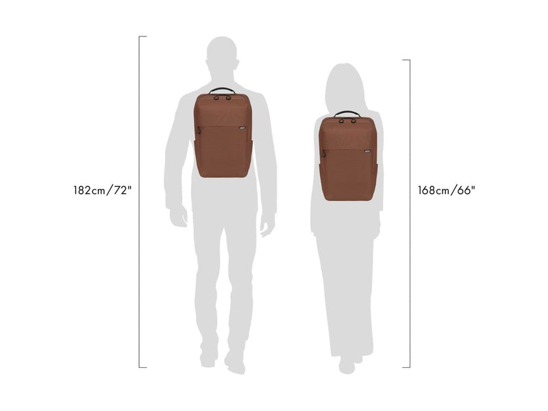 Dicota Commuter Rucksack für Laptop 16" | Braun