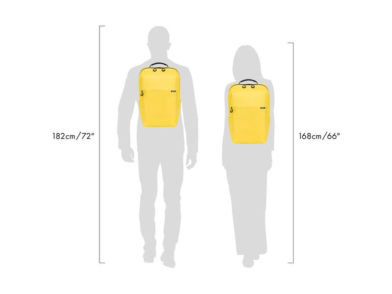 Dicota Commuter Rucksack für Laptop 16" | Gelb