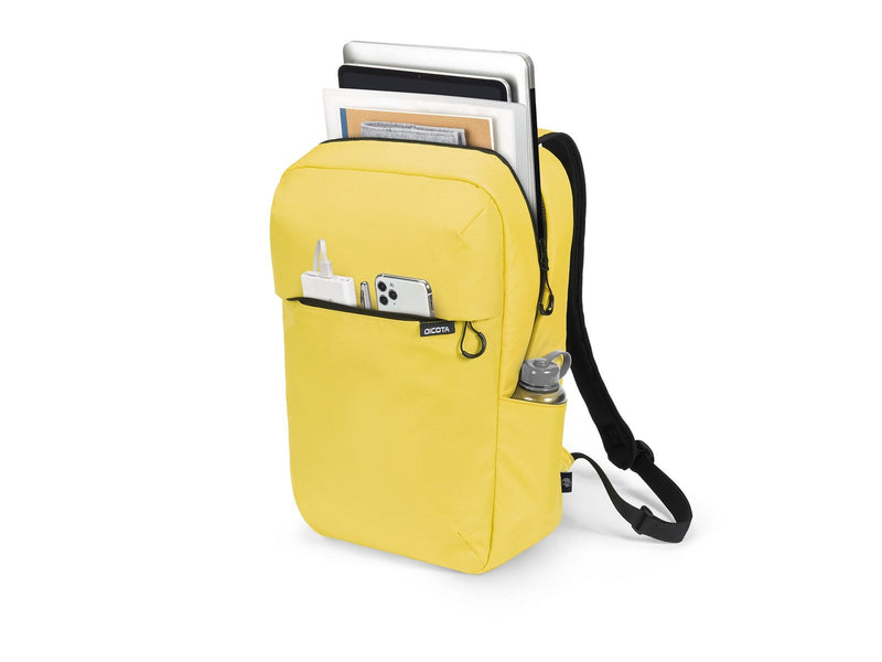 Dicota Commuter Rucksack für Laptop 16" | Gelb