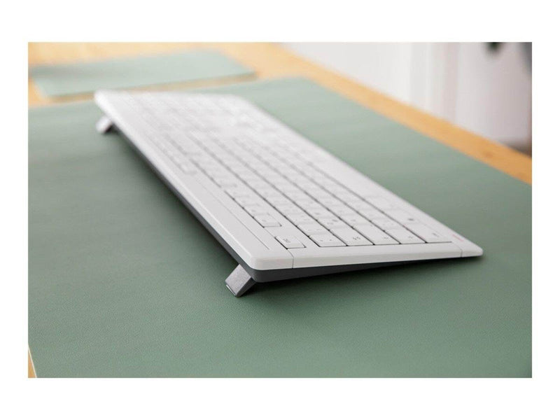 Cherry STREAM DESKTOP COMFORT - Tastatur & Maus Set - Deutsch - Grau