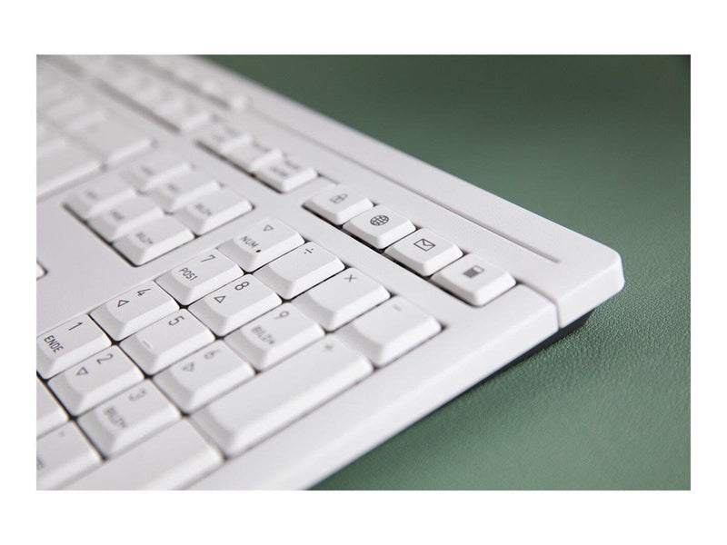 Cherry STREAM DESKTOP COMFORT - Tastatur & Maus Set - Deutsch - Grau