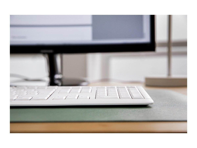 Cherry STREAM DESKTOP COMFORT - Tastatur & Maus Set - Deutsch - Grau