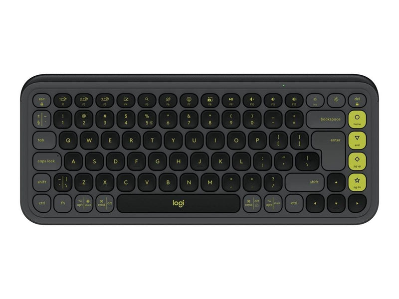 Logitech POP Icon Keys - Tastaturen - US-Englisch - Grau