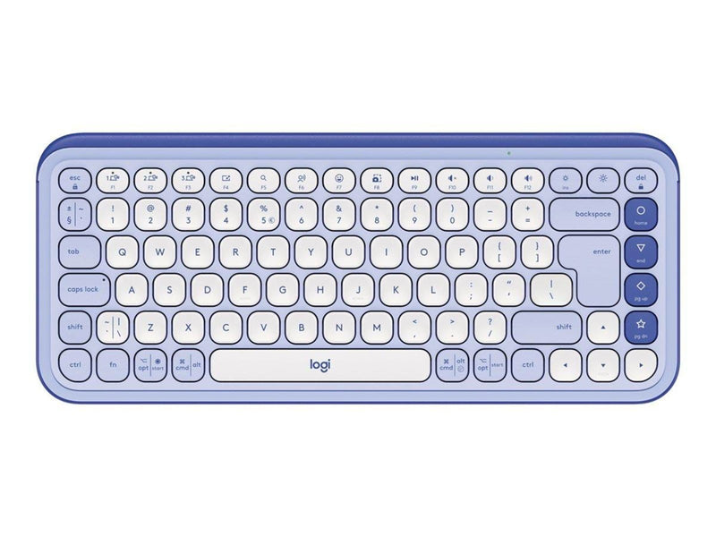Logitech POP Icon Keys - Tastaturen - US-Englisch - Weiss