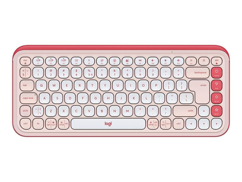 Logitech POP Icon Keys - Tastaturen - US-Englisch - Weiss