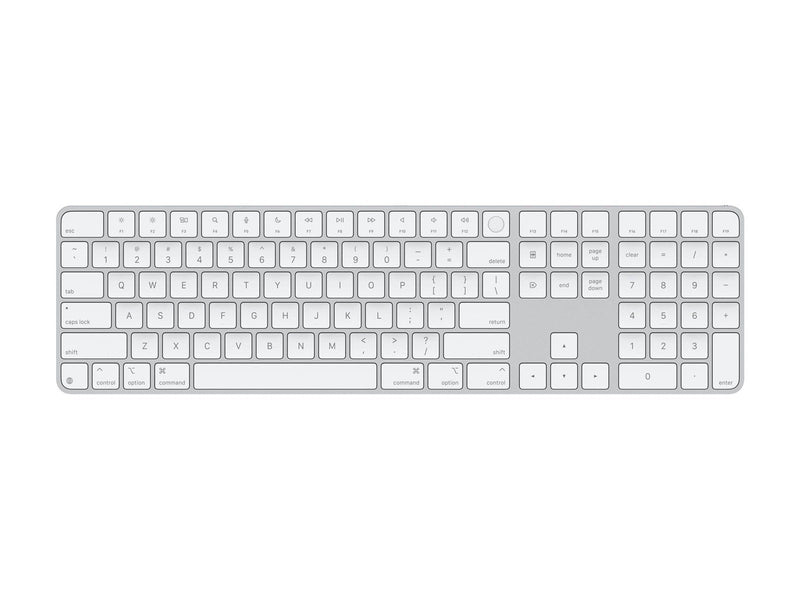 Apple Magic Keyboard with Touch ID and Numeric Keypad - Tastaturen - US-Englisch - Weiss