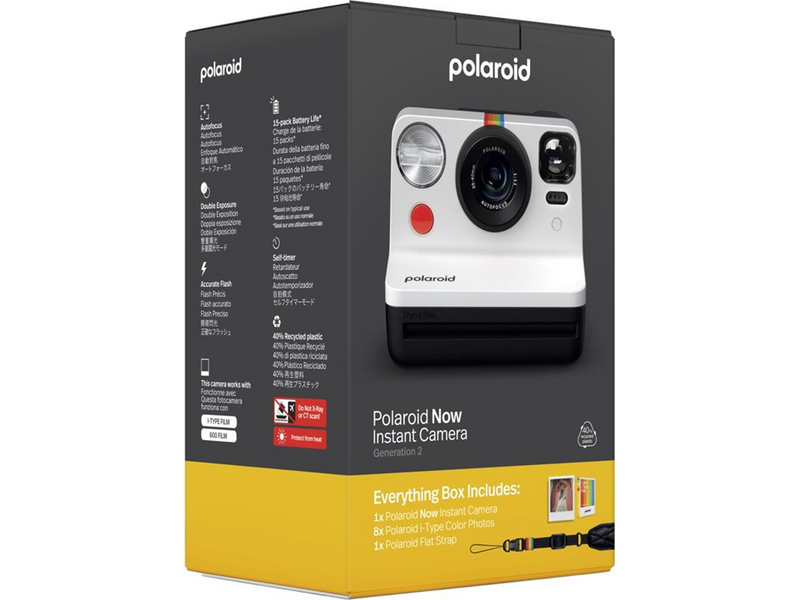 Polaroid Now Gen 2 Everything Box - Black & White Limited Edition