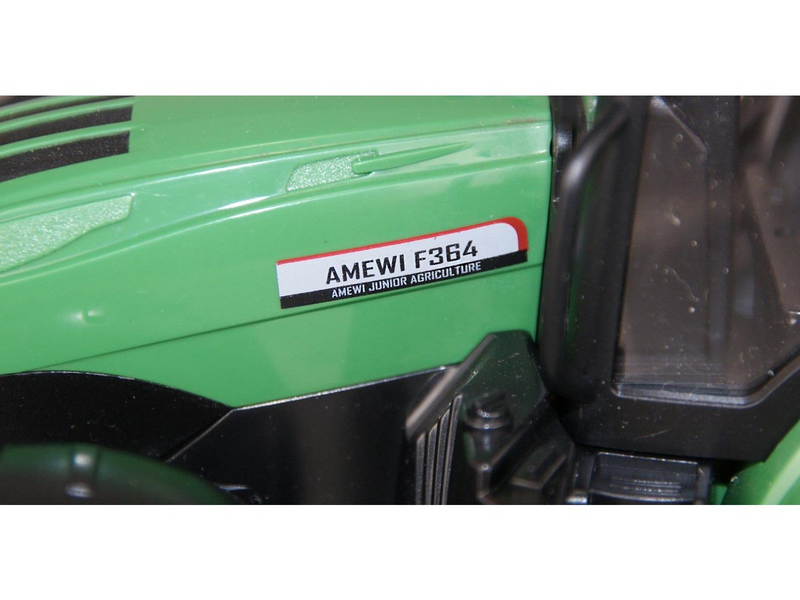 Amewi RC Tractor with Livestock Trailer 1:24 RTR Green