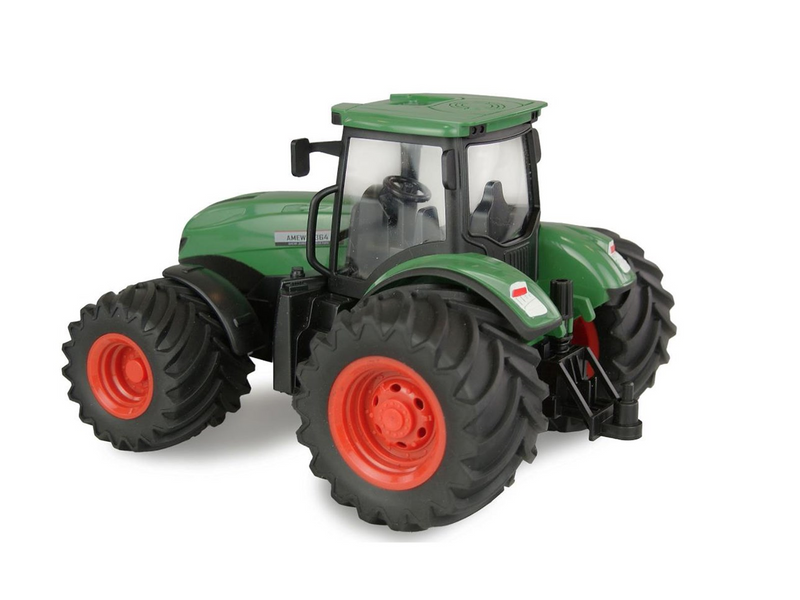 Amewi RC Tractor with Livestock Trailer 1:24 RTR Green