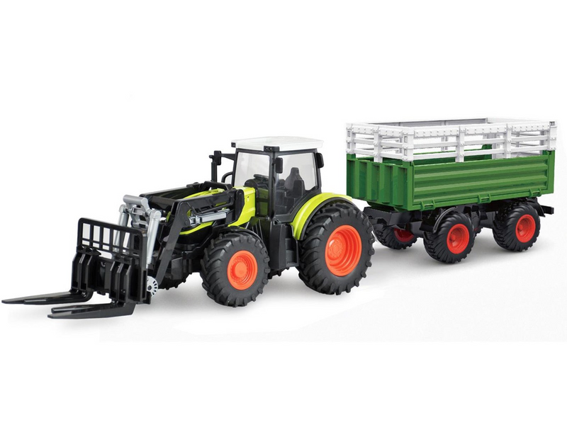 Amewi RC Tractor with XL Accessory Package 1:24 RTR Green