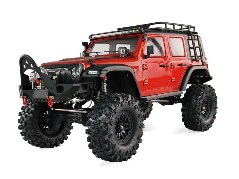 Amewi AMXRock Crosstrail Crawler 4WD 1:10 ARTR Red-Metallic
