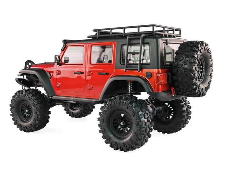 Amewi AMXRock Crosstrail Crawler 4WD 1:10 ARTR Red-Metallic