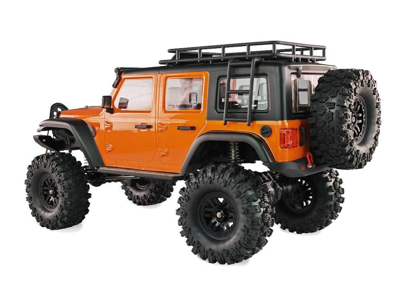 Amewi AMXRock Crosstrail Crawler 4WD 1:10 ARTR Orange-Metallic