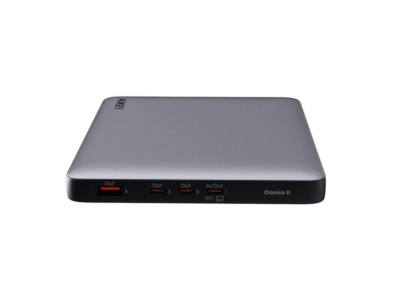 Aukey Powerbank 100W 20000mAh 3xUSB-C PD 3.0 Powerbank (Akku) - Grau - 20000 mAh