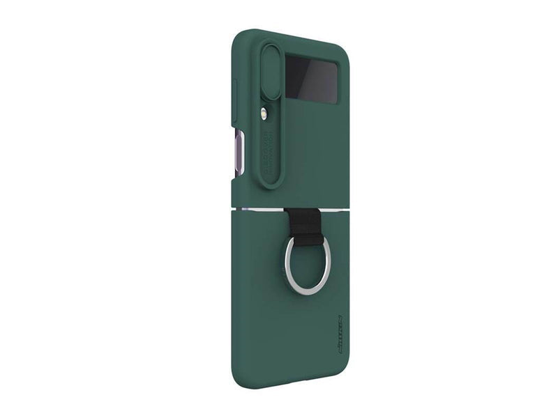 Nillkin CamShield Silky case for Samsung Galaxy Z Flip 4 5G (green)