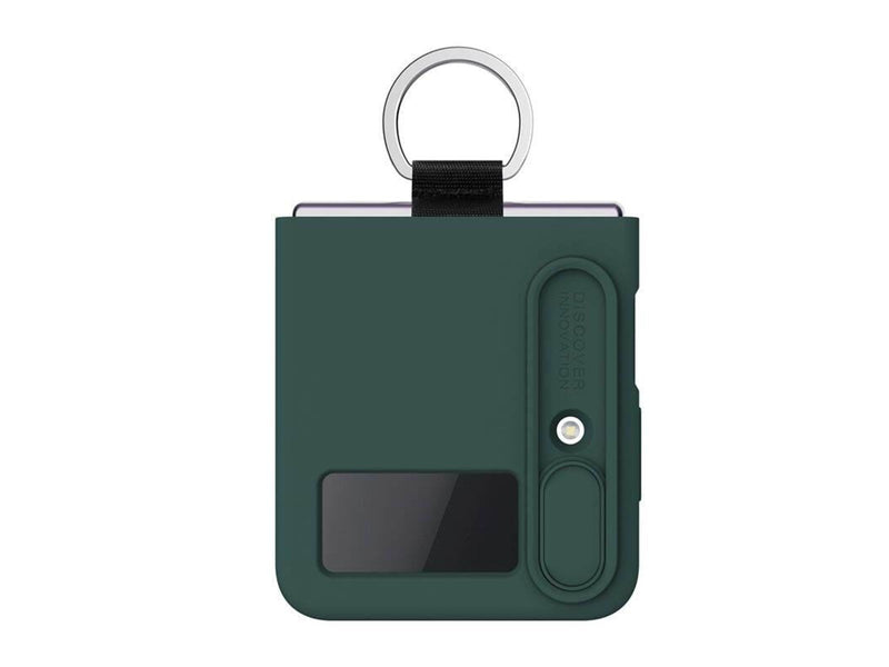 Nillkin CamShield Silky case for Samsung Galaxy Z Flip 4 5G (green)