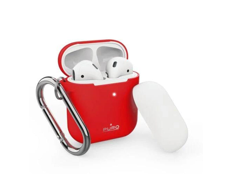 Puro APCASE1RED Silicon Case - AirPods 2016/19