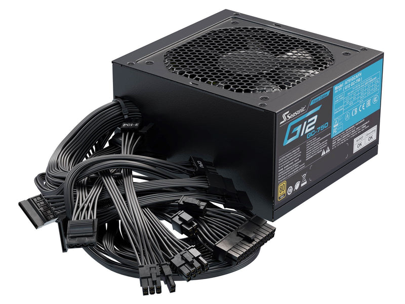 Seasonic G12 GC-750 (2024) Netzteile - 750 Watt - 120 mm - ATX 2.3 - 80 Plus Gold zertifiziert