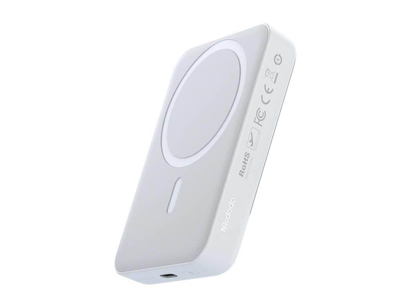Mcdodo MC-4260 Magnetic Power Bank 10000mAh 20W (white) Powerbank (Akku) - Weiß - 10000 mAh