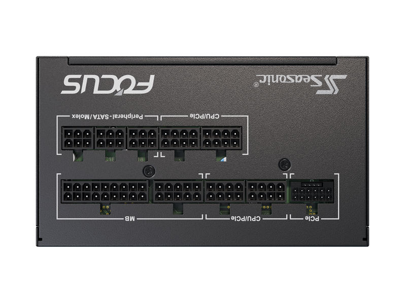 Seasonic FOCUS GX-750 ATX 3 (2024) Netzteile - 750 Watt - 135 mm - ATX 3.1 - 80 Plus Gold zertifiziert