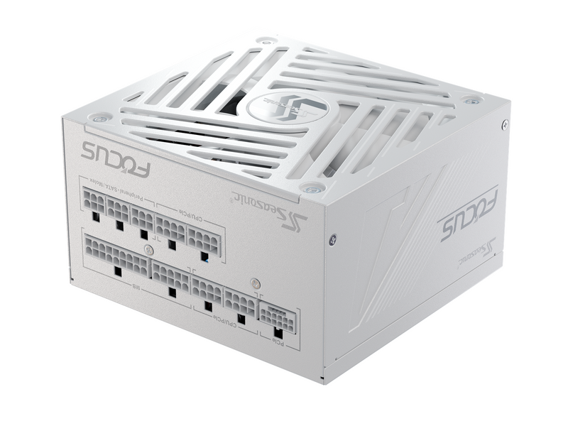Seasonic FOCUS GX-750 ATX 3 White (2024) Netzteile - 750 Watt - 135 mm - ATX 3.1 - 80 Plus Gold zertifiziert