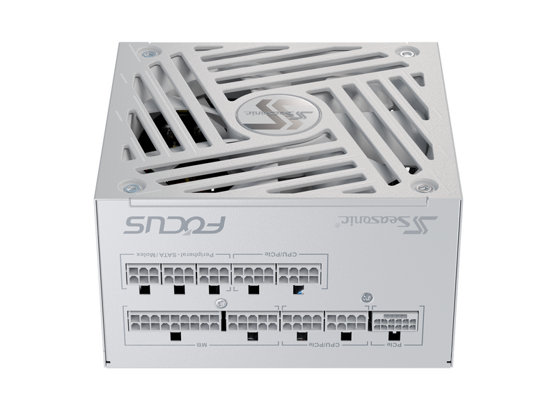 Seasonic FOCUS GX-750 ATX 3 White (2024) Netzteile - 750 Watt - 135 mm - ATX 3.1 - 80 Plus Gold zertifiziert