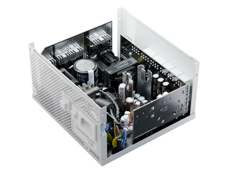 Seasonic FOCUS GX-750 ATX 3 White (2024) Netzteile - 750 Watt - 135 mm - ATX 3.1 - 80 Plus Gold zertifiziert