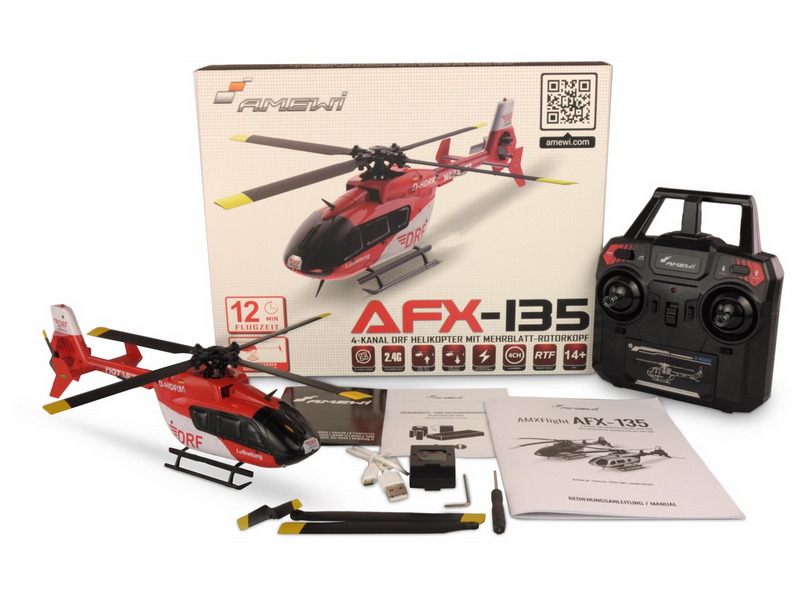 Amewi AFX-135 DRF Helicopter 4-channel 6G RTF