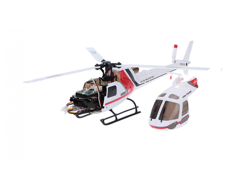 Amewi AS350 Brushless Helicopter 3D 3-Blade 6G Flybarless RTF