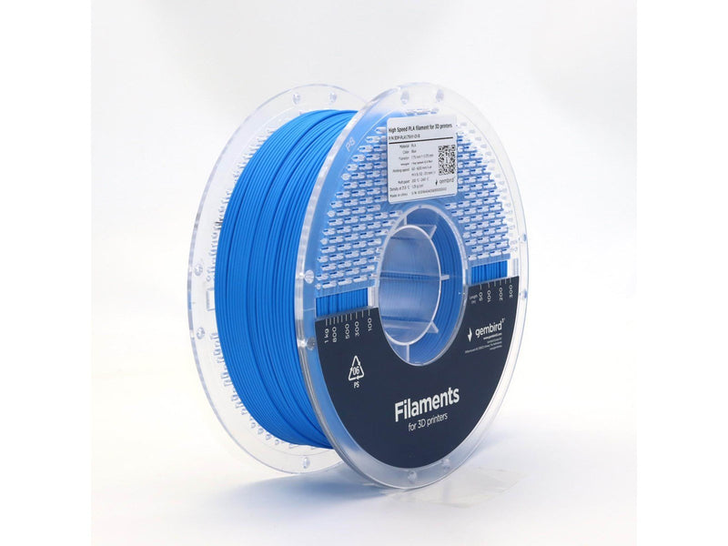 Gembird High Speed PLA filament - Blue - 1.75mm ø - 1 kg