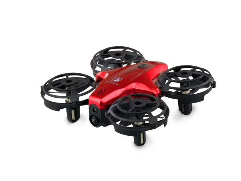Amewi DRE Mini-Drone Sparrow with Camera Red