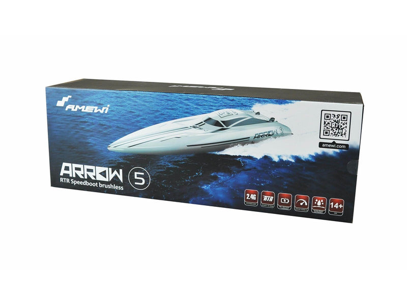 Amewi Arrow 5 Mono Speedboot Brushless 633 mm 2.4GHz RTR