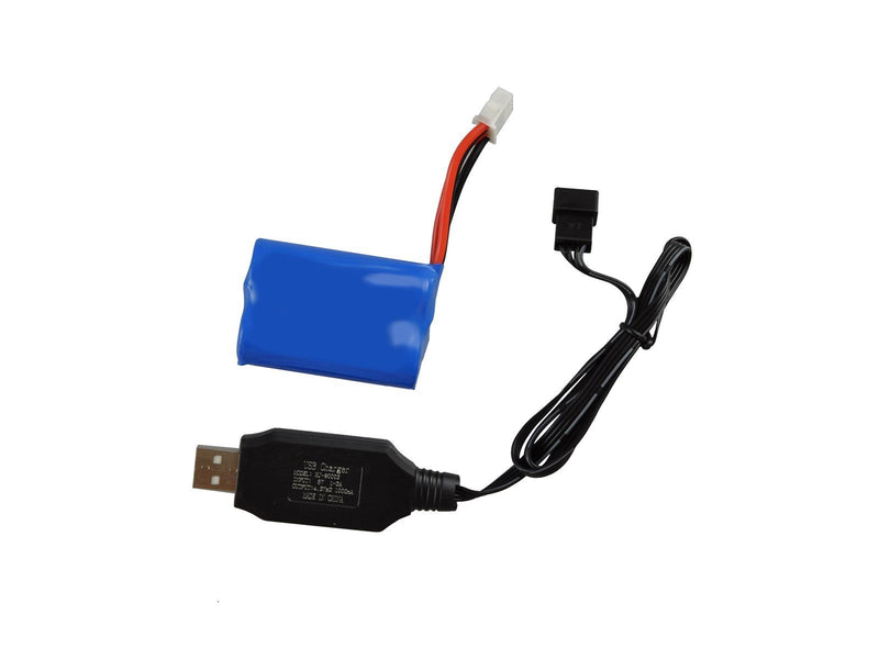 Amewi Blue Barracuda V2 Mini Boot 2.4GHz RTR
