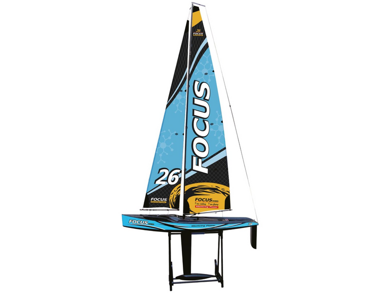Amewi Focus III Racing Sailing Yacht 100 cm 2.4GHz RTR Blue