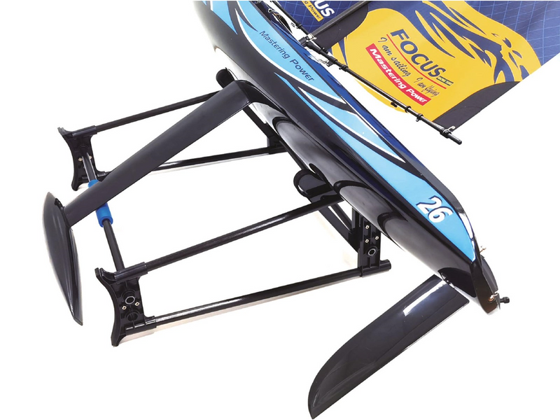 Amewi Focus III Racing Sailing Yacht 100 cm 2.4GHz RTR Blue